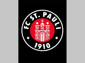 St. Pauli  chrbtová nášivka veľkosť cca. A4 (po krajoch neobšívaná)